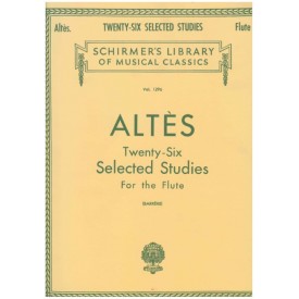 Altes Twenty-Six Selected Studies for Flute